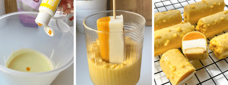mangové cihličky linecké cheesecake čokoládová poleva 04